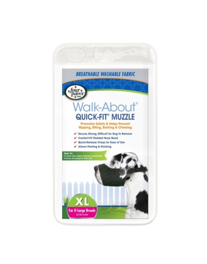 Four Paws Quick Fit Muzzle - Size 5 - Fits 8.25" Snout