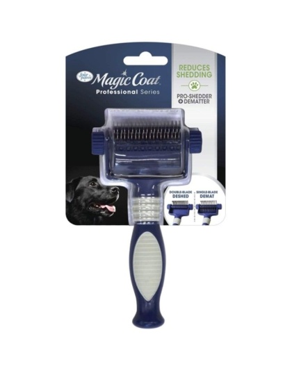 Four Paws Magic Coat Professional 2-in-1 Quick Shed Tool - 1 count